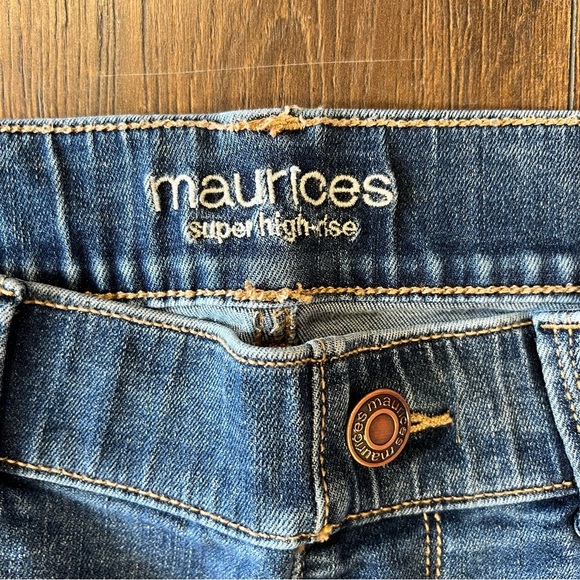 Maurices super high-rise elastic waistband jegging SZ 14W - Picture 4 of 5